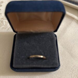 SOLD- Solid 10k Yellow Gold ring band .size 8  like new